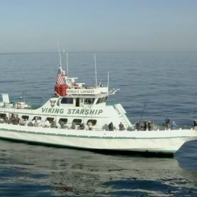 a large ship in a body of water